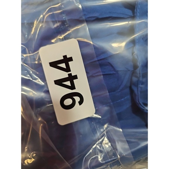 Soft Surroundings Women's XL Blue Tie Duster crinkle pleats with bag lightweight - Picture 11 of 11